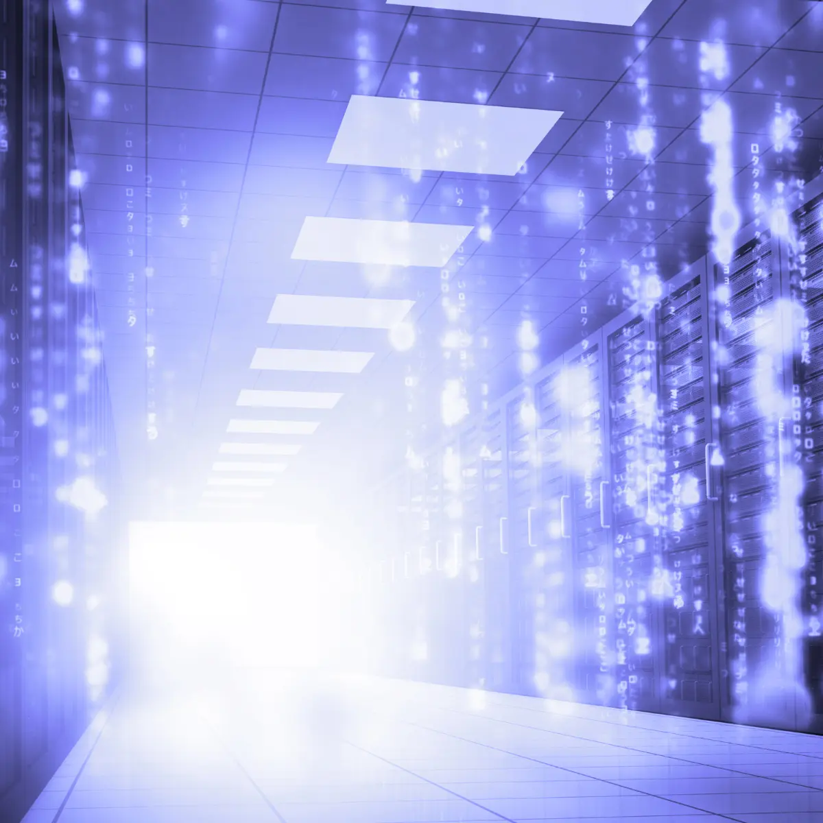 SERVERZ intelligent infrastructure leveraging AI and sensors for maximum uptime and operational resilience.